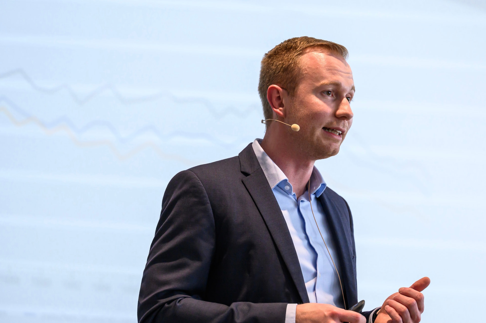 Eric Neuheiser bei einer Keynote